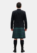 Traditional_Shiel_Purple_Tartan_7583_Kilt_and_Argyle_Jacket_Kilt_Outfits_back_image