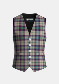 Traditional_Shiel_Purple_Tartan_7583_Waistcoat_front_image