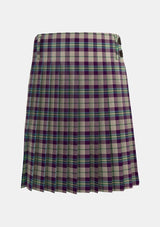 Traditional_Shiel_Purple_Tartan_kilt_back_image_with_pleated_design_and_adjustable_buckles_for_men