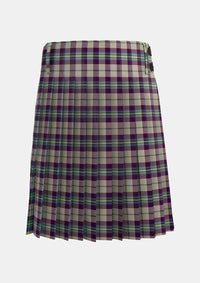 Traditional_Shiel_Purple_Tartan_kilt_back_image_with_pleated_design_and_adjustable_buckles_for_men