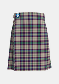 Traditional_Shiel_Purple_Tartan_kilt_front_image_with_pleated_design_and_adjustable_buckles_for_men