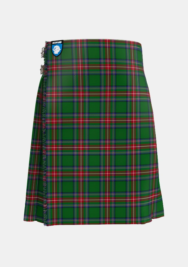 Traditional_Sillars_Tartan_3207_kilt_front_image_with_pleated_design_and_adjustable_buckles_for_men