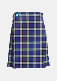 Traditional_Sinclair_Dress_Dance_Tartan_2434_kilt_front_image_with_pleated_design_and_adjustable_buckles_for_men