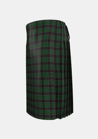 Traditional_Sinclair_Hunting_Tartan_965_kilt_left_image_with_pleated_design_and_adjustable_buckles_for_men