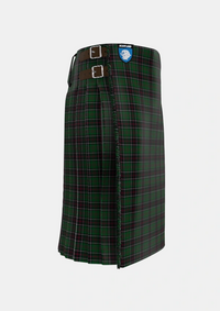 Traditional_Sinclair_Hunting_Tartan_965_kilt_right_image_with_pleated_design_and_adjustable_buckles_for_men