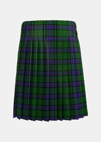 Traditional_Sinclair_Hunting_VS_Tartan_889_kilt_back_image_with_pleated_design_and_adjustable_buckles_for_men
