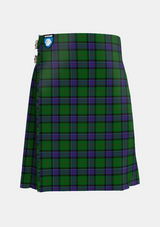 Traditional_Sinclair_Hunting_VS_Tartan_889_kilt_front_image_with_pleated_design_and_adjustable_buckles_for_men