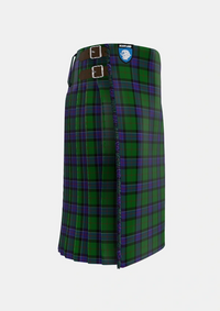 Traditional_Sinclair_Hunting_VS_Tartan_889_kilt_right_image_with_pleated_design_and_adjustable_buckles_for_men