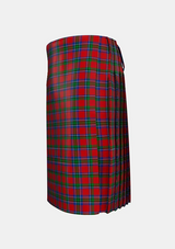 Traditional_Sinclair_tartan_left_image_with_pleated_design_and_adjustable_buckles_for_men