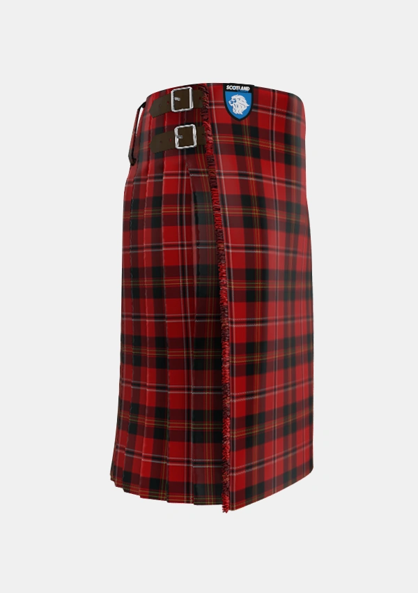 Traditional_Smeaton_1985_Tartan_3213_kilt_right_image_with_pleated_design_and_adjustable_buckles_for_men
