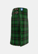 Traditional_Smeaton_Hunting_Tartan_3214_kilt_right_image_with_pleated_design_and_adjustable_buckles_for_men