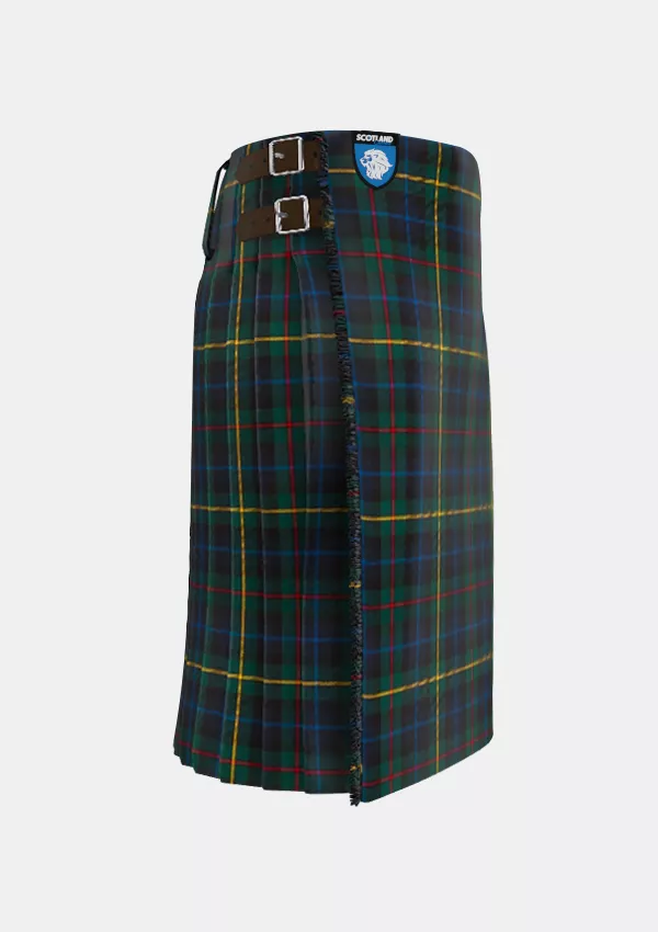Traditional_Smith_Modern_Tartan_kilt_right_image_with_pleated_design_and_adjustable_buckles_for_men