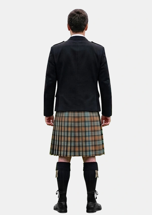 Traditional_Smith_Weathered_tartan_Kilt_and_Argyle_Jacket_Kilt_Outfits_back_image