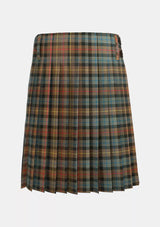 Traditional_Smith_Weathered_tartan_kilt_back_image_with_pleated_design_and_adjustable_buckles_for_men