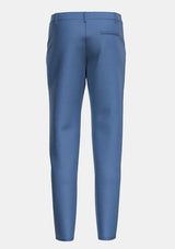 Traditional_Solid_Blue_Tartan_trouser_back_image