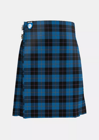 Traditional_Sorbie_Tartan_kilt_front_image_with_pleated_design_and_adjustable_buckles_for_men