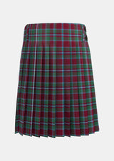 Traditional_Spens_Spence_Tartan_1671_kilt_back_image_with_pleated_design_and_adjustable_buckles_for_men
