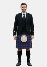 Traditional_Spirit_of_Bannockburn_tartan_3445_Kilt_and_Argyle_Jacket_Kilt_Outfits_front_image