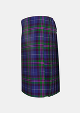 Traditional_Spirit_of_Bannockburn_tartan_left_image_with_pleated_design_and_adjustable_buckles_for_men