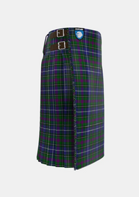 Traditional_St_Andrew_Tartan_kilt_2625_right_image_with_pleated_design_and_adjustable_buckles_for_men