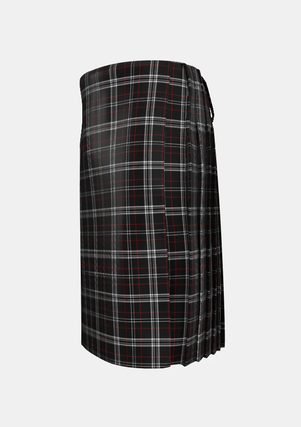 Traditional_St_Mirren_Tartan_kilt_3831_left_image_with_pleated_design_and_adjustable_buckles_for_men