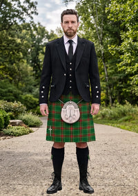 Traditional_Steel_Tartan_6856_Kilt_and_Argyle_Jacket_Kilt_Outfit_front_image
