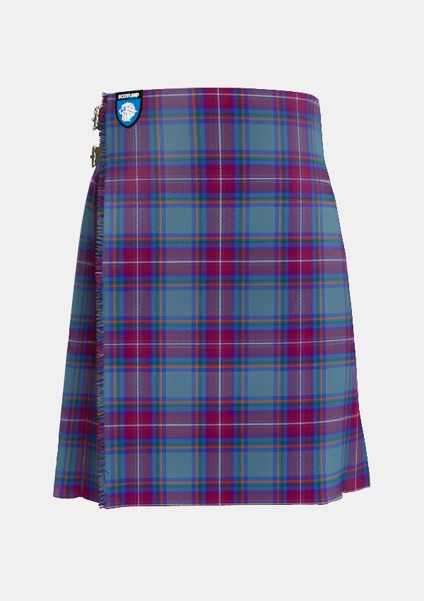 Traditional_Steele_William_Habib_Tartan_12597_kilt_front_image_with_pleated_design_and_adjustable_buckles_for_men