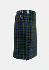 Traditional_Stephenson_Hunting_Tartan_3222_kilt_right_image_with_pleated_design_and_adjustable_buckles_for_men