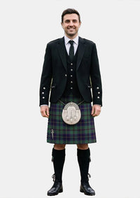 Traditional_Stephenson_Tartan_517_Kilt_and_Argyle_Jacket_Kilt_Outfits_front_image