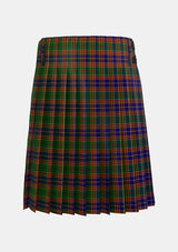 Traditional_Stevenson_Personal_Tartan_1558_kilt_back_image_with_pleated_design_and_adjustable_buckles_for_men