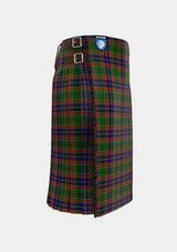 Traditional_Stevenson_Personal_Tartan_1558_kilt_right_image_with_pleated_design_and_adjustable_buckles_for_men