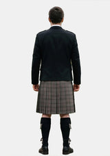 Traditional_Stewart_Grey_tartan_1632_Kilt_and_Argyle_Jacket_Kilt_Outfits_back_image