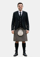 Traditional_Stewart_Grey_tartan_1632_Kilt_and_Argyle_Jacket_Kilt_Outfits_front_image