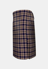 Traditional_Stewart_Navy_2_Tartan_2795_kilt_left_image_with_pleated_design_and_adjustable_buckles_for_men