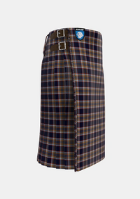 Traditional_Stewart_Navy_2_Tartan_2795_kilt_right_image_with_pleated_design_and_adjustable_buckles_for_men