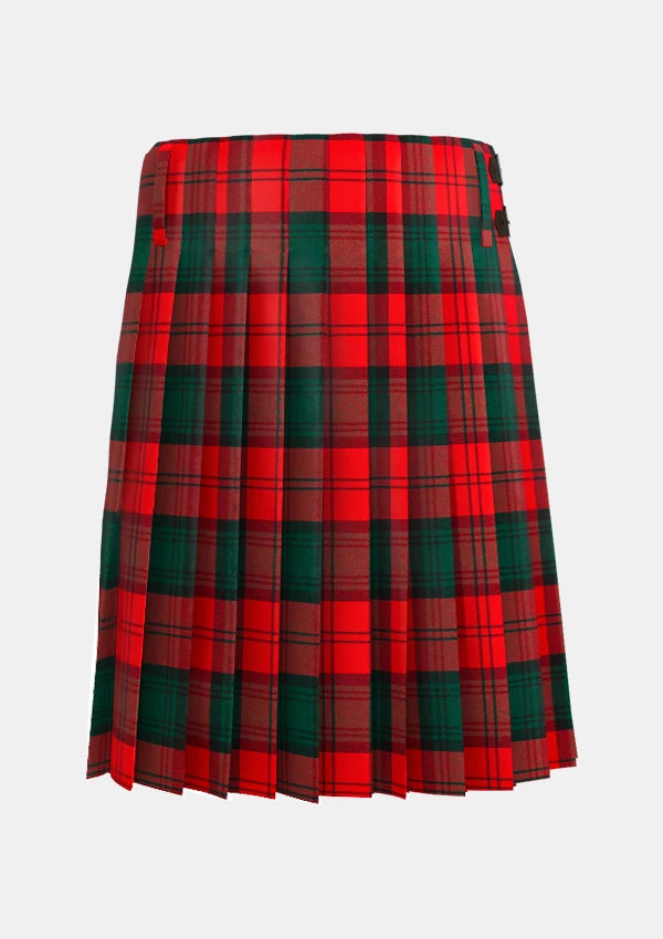 Traditional_Stewart_Of_Atholl_Tartan_kilt_802_back_image_with_pleated_design_and_adjustable_buckles_for_men