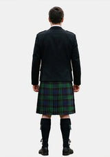 Traditional_Stewart_Old_Tartan_319_Kilt_and_Argyle_Jacket_Kilt_Outfits_back_image