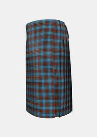Traditional_Stewart_Royal_Blue_Tartan_55_kilt_left_image_with_pleated_design_and_adjustable_buckles_for_men