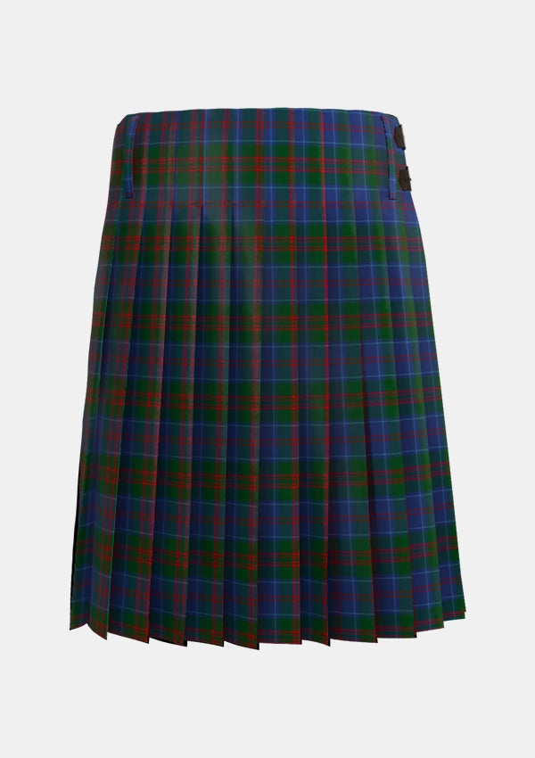 Traditional_Stewart_of_Appin_2_Tartan_428_kilt_back_image_with_pleated_design_and_adjustable_buckles_for_men