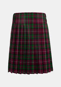 Traditional_Stewart_of_Bute_Hunting_Tartan_5175_kilt_back_image_with_pleated_design_and_adjustable_buckles_for_men