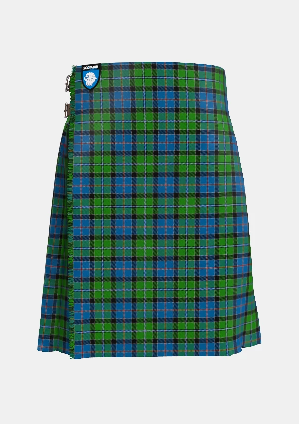 Traditional_Stirling_tartan_front_image_with_pleated_design_and_adjustable_buckles_for_men