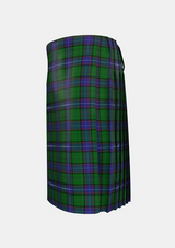 Traditional_Storrie_Tartan_3107_kilt_left_image_with_pleated_design_and_adjustable_buckles_for_men