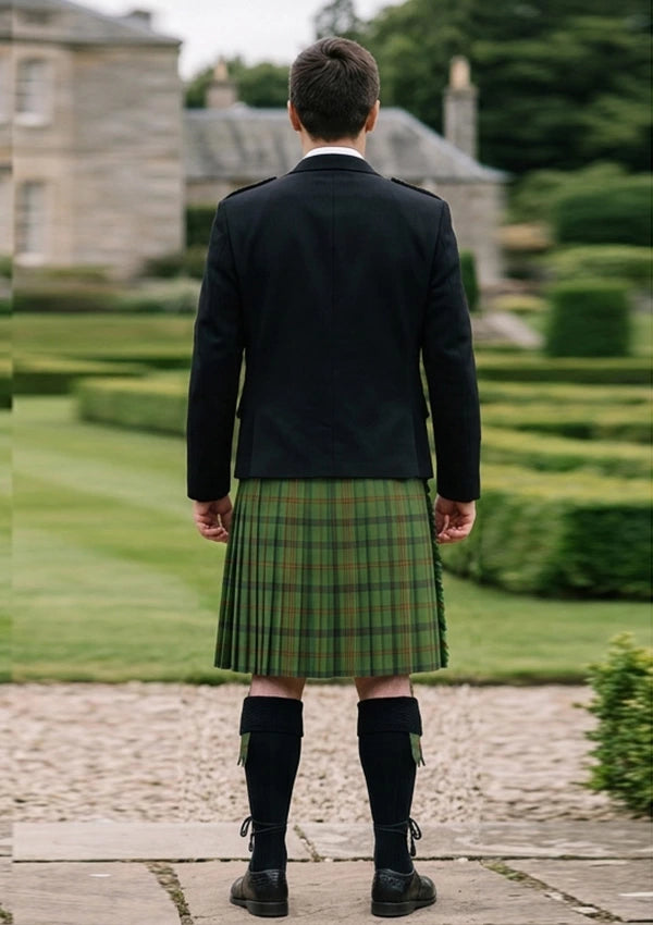 Traditional_Strachan_Hunting_tartan_13033_Kilt_and_Argyle_Jacket_Kilt_Outfit_back_image