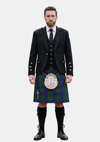 Traditional_Strachan_Tartan_2601_Kilt_and_Argyle_Jacket_Kilt_Outfits_front_image