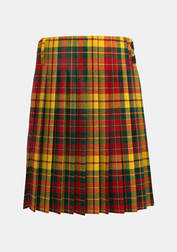 Traditional_Strathearn_Tartan_kilt_1890_back_image_with_pleated_design_and_adjustable_buckles_for_men