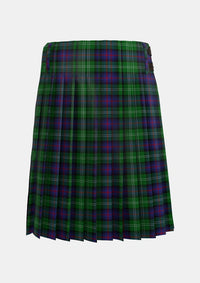 Traditional_Sutherland_2_Tartan_930_kilt_back_image_with_pleated_design_and_adjustable_buckles_for_men