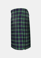 Traditional_Syme_Tartan_6376_kilt_left_image_with_pleated_design_and_adjustable_buckles_for_men