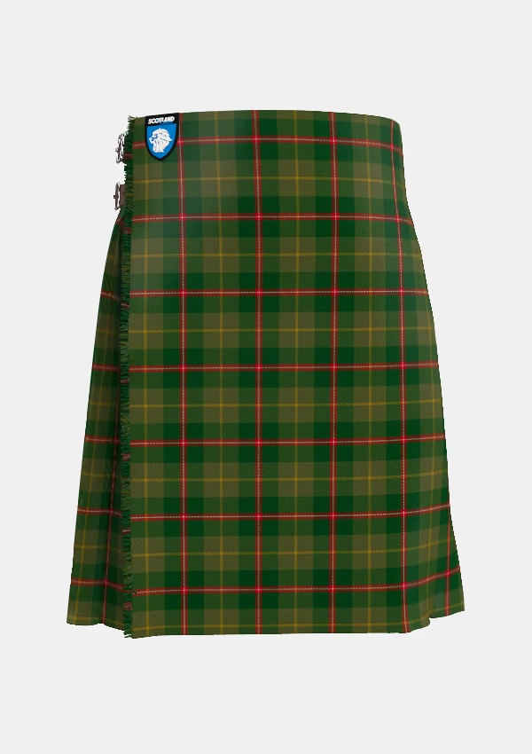Traditional_Symington_Tartan_kilt_front_image_with_pleated_design_and_adjustable_buckles_for_men