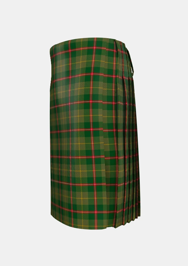 Traditional_Symington_Tartan_kilt_left_image_with_pleated_design_and_adjustable_buckles_for_men