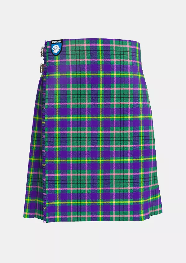 Traditional_Taylor_Weathered_Tartan_kilt_front_image_with_pleated_design_and_adjustable_buckles_for_men